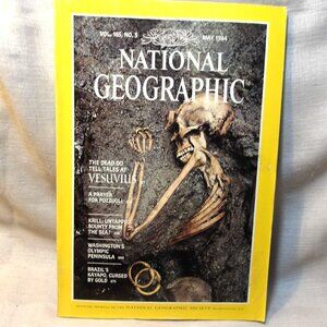 *** NATIONAL GEOGRAPHIC *** May, 1984 The Dead do Tell Tales